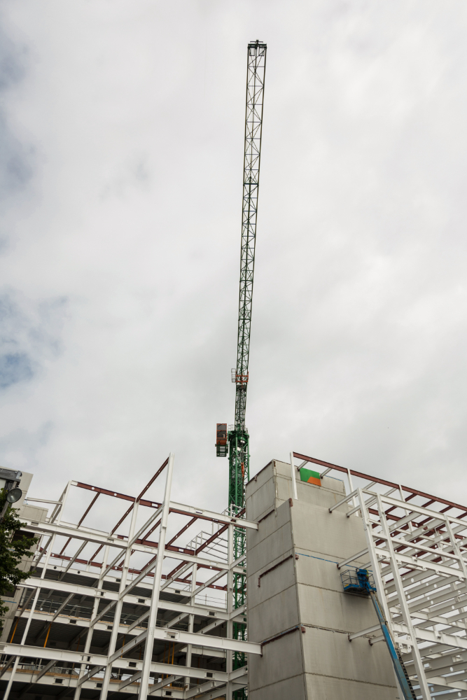 Office tower steel