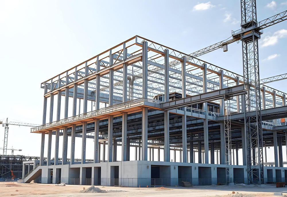 Commercial steel frames
